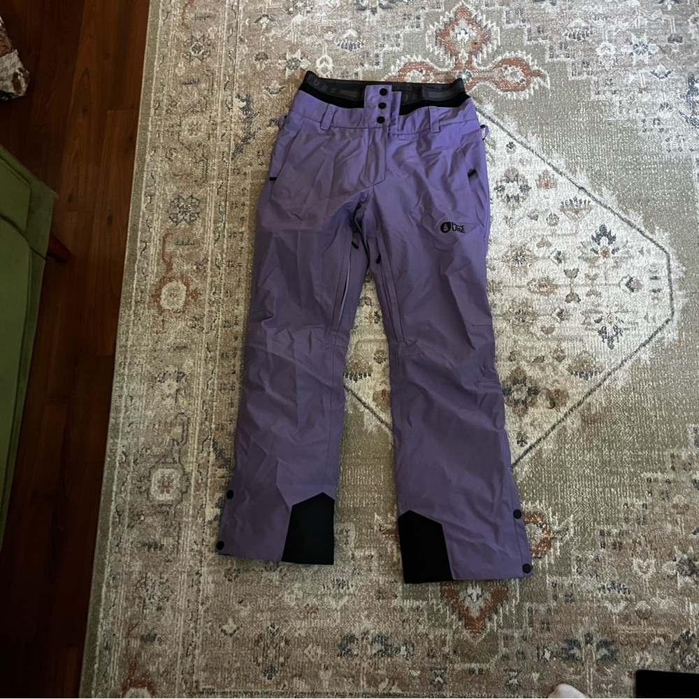 Purple Snow Pants- picture women’s exa pants ski